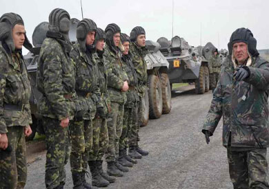 تواجد القوات الأوكرانية شرق البلاد – أرشيفية